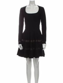 Alaia Scoop Neck Dress at Vestaire Collective