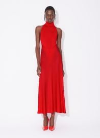 Alaia Shiny Flared Dress at Net a Porter