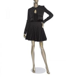 Alaia Skirt Set at Janet Mandell