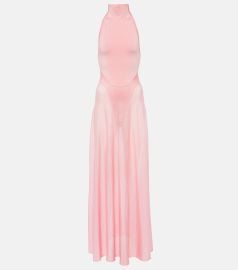 Alaia Turtleneck maxi dress at Mytheresa