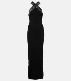 Alaia Vienne halterneck gown at Mytheresa