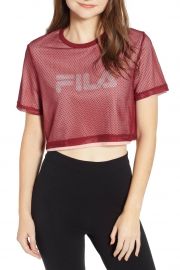 Alberta Mesh Crop Tee at Nordstrom Rack