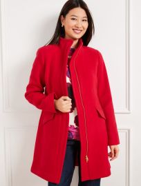 Albury Wool Blend Stadium Coat Talbots at Talbots