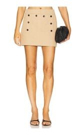 Alc Elli Skirt In Desert Beige at Revolve