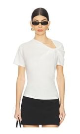 Alc Liz Tee In White at Revolve