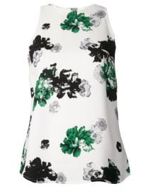 WornOnTV: Bonnie’s white and green floral top on How to Get Away with ...