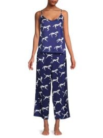 Alejandra Alonso Rojas Two-Piece Horse Print Pajama Set on SALE at Saks Off 5th