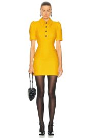 Alessandra Rich Tweed minidress at FWRD