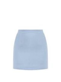 Alessandra Rich Wool Blend Boucl Skirt at Matches