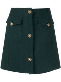 Alessandra Rich button-up A-line Skirt - at Farfetch