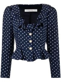 Alessandra Rich polka-dot Print Blouse - Farfetch at Farfetch