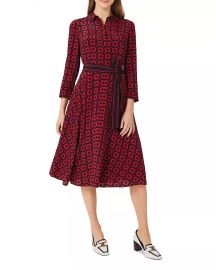 Alex Geo Print Midi Shirt Dress at Bloomingdales