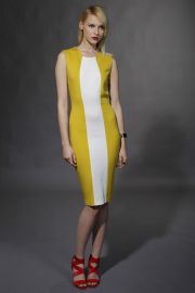 Alex Kramer Yellow Dress at WWD