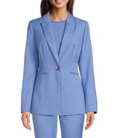 Alex Marie Liza Anywhere Everywhere Peak Lapel Blazer amp Coordinating High Rise Ankle Pants Dillardx27s at Dillards