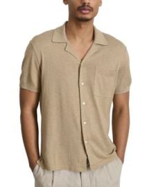 Alex Mill Aldrich Relaxed Fit Knit Camp Shirt Bloomingdales at Bloomingdales