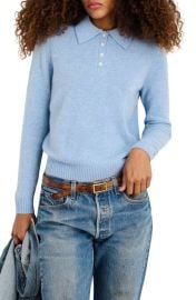 Alex Mill Alice Cashmere Polo Sweater at Nordstrom