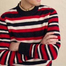 Alex Mill Mixed Stripe Sweater - Brushed Merino Garmentory at Garmentory