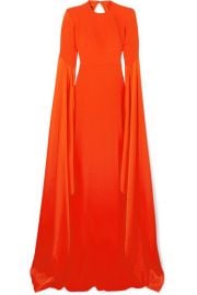 Alex Perry - Abigail open-back crepe gown at Net A Porter