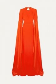 Alex Perry - Abigail open-back crepe gown at Net A Porter