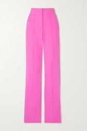 Alex Perry Reed high rise straight crepe pants at Net a Porter