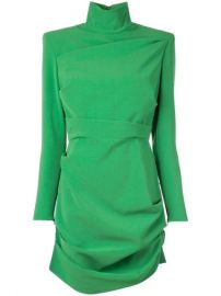 Alex Perry Ruched Pierce Mini Dress - Farfetch at Farfetch