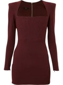 Alex Perry Structured Shoulder Dress - Farfetch at Farfetch