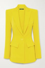 Alex crepe blazer at Net a Porter