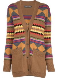 Alexa Chung Jacquard Knit Cardigan - Farfetch at Farfetch