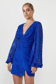 Alexa Dress in Cobalt Blue by Bardot at Bardot