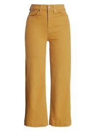 Alexa High-Rise Crop Wide Leg Jeans at Saks Fifth Avenue