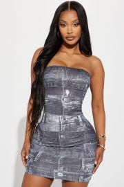 Alexa Mini Dress - Black Fashion Nova Dresses Fashion Nova at Fashion Nova