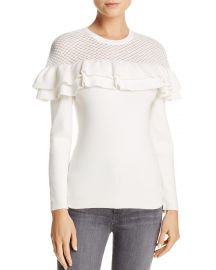 Alexa Ruffle Sweater by Lucy Paris at Bloomingdales