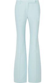 Alexander McQueen - Crepe flared pants at Net A Porter