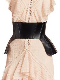 Alexander McQueen - Leather Corset Belt at Saks Fifth Avenue