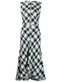 Alexander McQueen  Sleeveless Tweed Dress - Farfetch at Farfetch