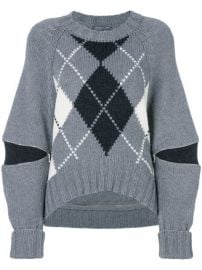 Alexander McQueen Argyle Jumper - Farfetch at Farfetch