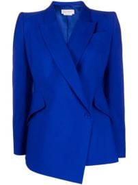 Alexander McQueen Asymmetric double-breasted Blazer - at Farfetch