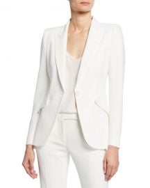 Alexander McQueen Classic Double-Breasted Suiting Blazer at Neiman Marcus