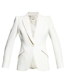 Alexander McQueen Classic Single-Breasted Suiting Blazer at Neiman Marcus