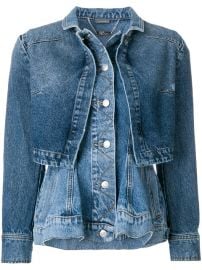 Alexander McQueen Denim Peplum Jacket  2 395 - Shop SS18 Online - Fast Delivery  Price at Farfetch