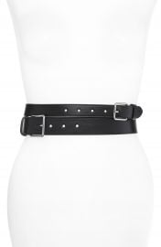 Alexander McQueen Double Long Calfskin Belt   Nordstrom at Nordstrom