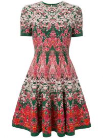 Alexander McQueen Floral Printed Dress at Farfetch