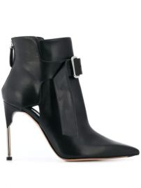 Alexander McQueen Front Buckle Boots - Farfetch at Farfetch