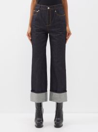 Alexander McQueen High rise cropped jeans at Matches