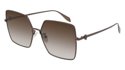 Alexander McQueen Iconic AM0273S Sunglasses       ndash at Designer Optics