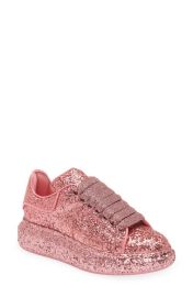 Alexander McQueen Oversize Glitter Sneaker at Nordstrom