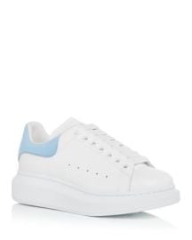 Alexander McQueen Oversized Suede Heel Detail Sneakers at Bloomingdales