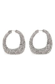 Alexander McQueen PavFreeform Hoop Earrings at Nordstrom