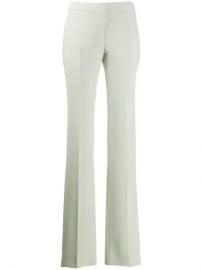 Alexander McQueen Pleated straight-leg Trousers - Farfetch at Farfetch