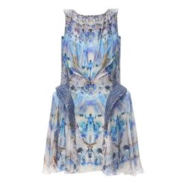 Alexander McQueen Runway Platos Atlantis blue embellished dress at 1st Dibs